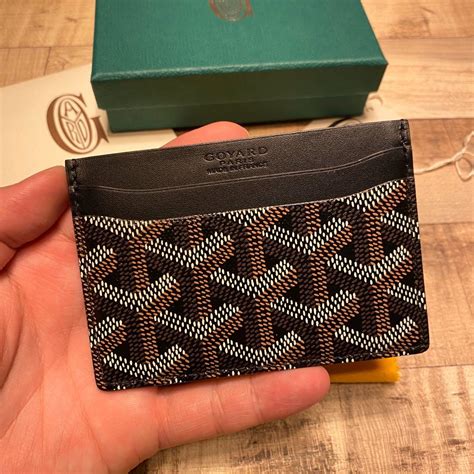 goyard saint card holder